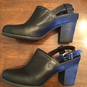 Timberland Black Clog